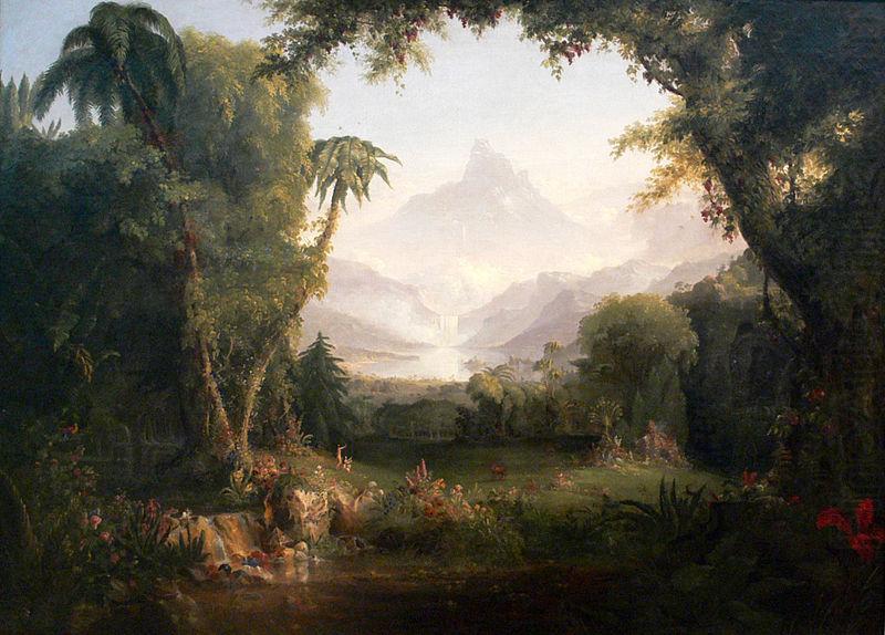 The Garden of Eden, Thomas Cole